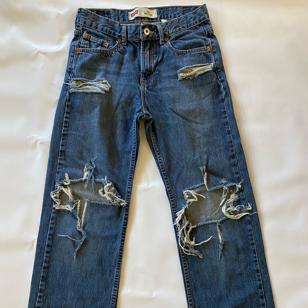 Levi’s 550 Dark Wash Custom Made Jeans